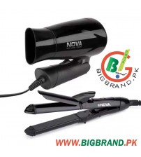 Nova NHC-810 Hair Straightener and NHP-8100 Hair Dryer